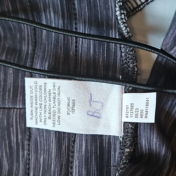 NWT gray activewear sweater - Picture 7 of 7